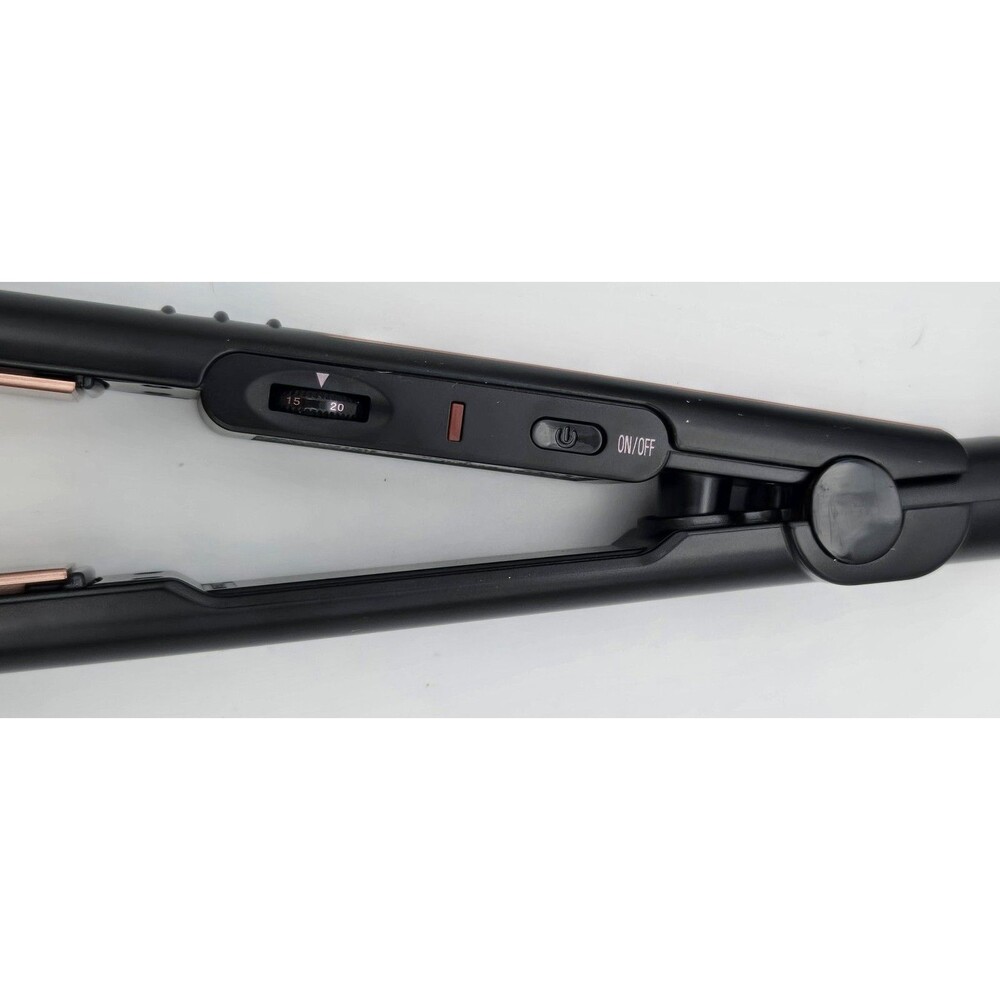 Conair InfinitiPRO 1"‎ Ceramic Flat Iron Hair Straightener Rose Gold Tested - Picture 7 of 9